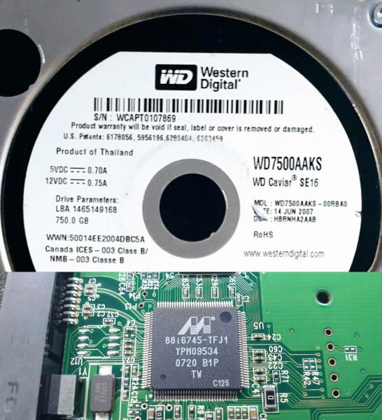 WD7500AAKS