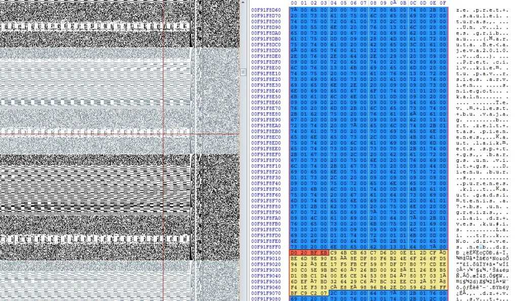 After XOR key applying