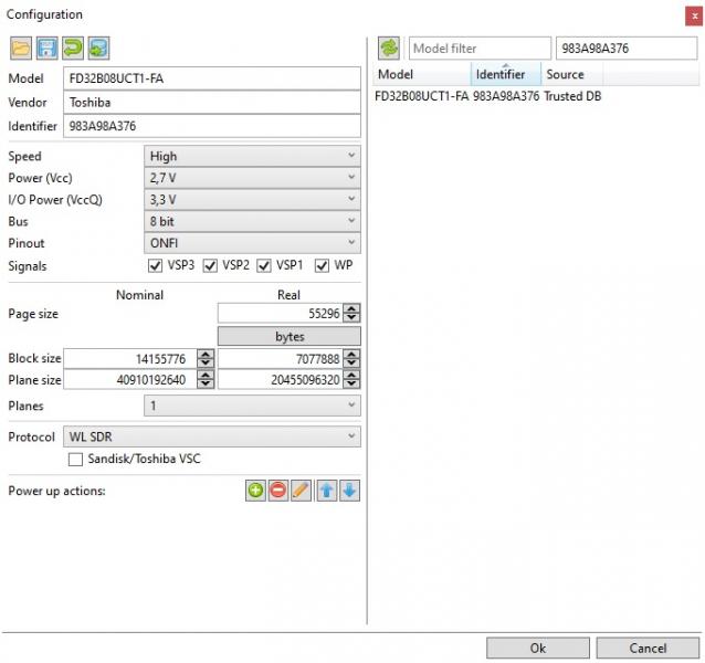 983A98A376 chip configuration