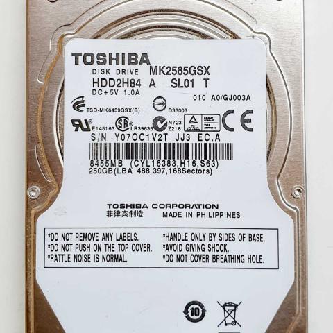 Toshiba MK2565GSX 250GB
