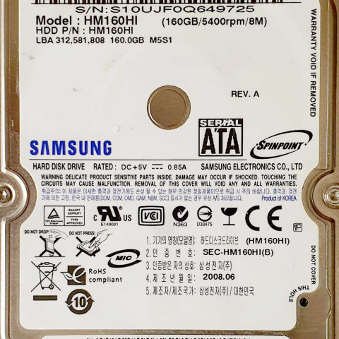Samsung HM160HI Jun 2008