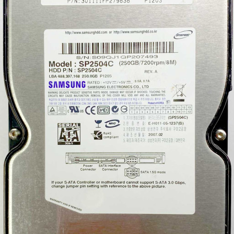 Samsung SP2504C Feb 2007