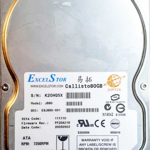 ExcelStor J880 02 Sep 2005